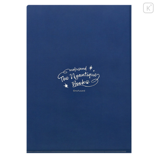 Japan Mofusand A4 Clear File - Jewel Cat - 5