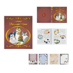 Japan Mofusand Flip-Up Memo - Antique Cat