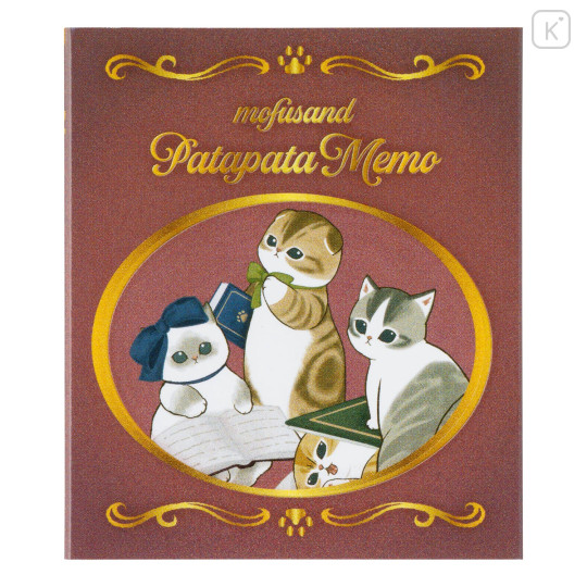 Japan Mofusand Flip-Up Memo - Antique Cat - 4