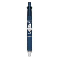 Japan Mofusand Jetstream 4&1 Multi Ballpoint Pen + Mechanical Pencil - Antique Cat Navy