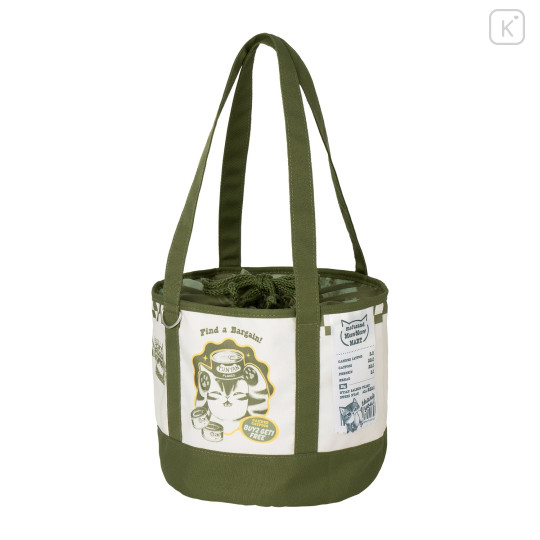 Japan Mofusand Round Bottom Drawstring Tote Bag - Meow Meow Mart - 5