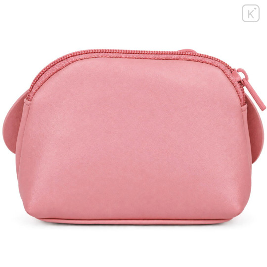 Japan Sanrio Mascot Cosmetic Pouch - My Melody : Tan Sunburned Heart Sunglasses - 3