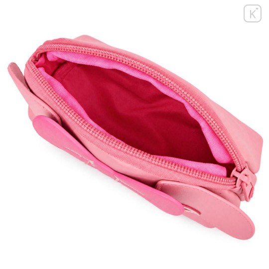 Japan Sanrio Mascot Cosmetic Pouch - My Melody : Tan Sunburned Heart Sunglasses - 4