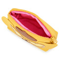 Japan Sanrio Mascot Cosmetic Pouch - Pompompurin : Tan Sunburned Heart Sunglasses - 4