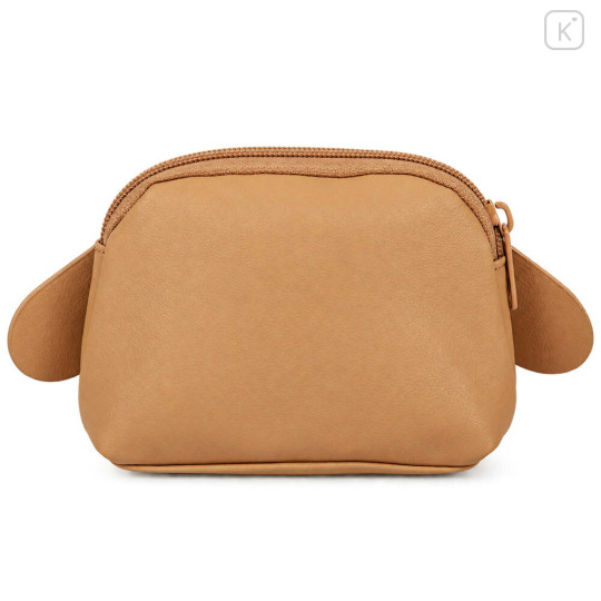 Japan Sanrio Mascot Cosmetic Pouch - Cinnamoroll : Tan Sunburned Heart Sunglasses - 3
