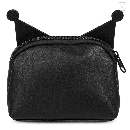 Japan Sanrio Mascot Cosmetic Pouch - Kuromi : Tan Sunburned Heart Sunglasses - 3