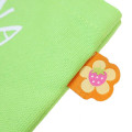 Japan Sanrio Mini Tote Bag - Usahana : Face Wink Sharp Green - 4