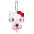 Japan Sanrio Petit Mini Mascot Holder - Hello Kitty : Sparkly Ribbon Twinkle Eyes - 1