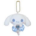 Japan Sanrio Petit Mini Mascot Holder - Cinnamoroll : Sparkly Ribbon Twinkle Eyes - 1