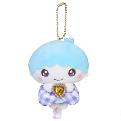 Japan Sanrio Petit Mini Mascot Holder - Little Twin Stars : Kiki Sparkly Ribbon Twinkle Eyes