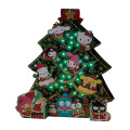 Japan Sanrio 3D Greeting Card - Hapidanbui Boys & Characters Christmas Tree & Light Decoration - 1