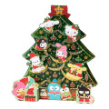Japan Sanrio 3D Greeting Card - Hapidanbui Boys & Characters Christmas Tree & Light Decoration - 2