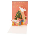 Japan Sanrio 3D Greeting Card - Cinnamoroll : Christmas Present - 3