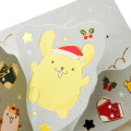 Japan Sanrio 3D Greeting Card - Pompompurin : Christmas Pops Out of Present Box - 4