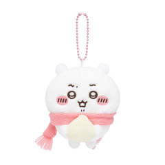 Japan Chiikawa Mascot Holder - Chiikawa : Eating Steamed Bun