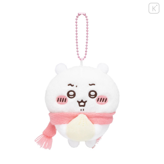 Japan Chiikawa Mascot Holder - Chiikawa : Eating Steamed Bun - 4