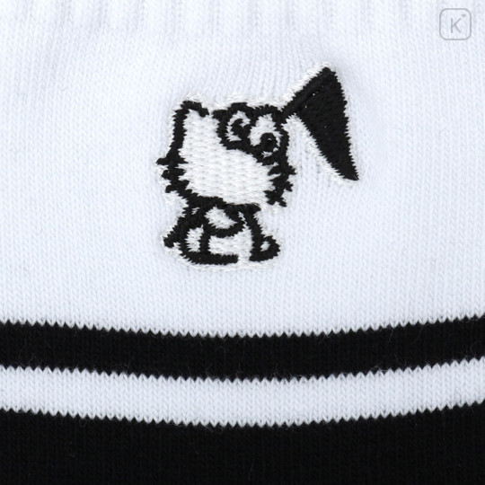 Japan Sanrio Line Crew Socks - Hello Kitty : Sanrio Sports Black - 3