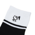 Japan Sanrio Line Crew Socks - Hello Kitty : Sanrio Sports Black - 4