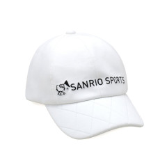 Japan Sanrio Quilted Cap - Hello Kitty : Sanrio Sports White