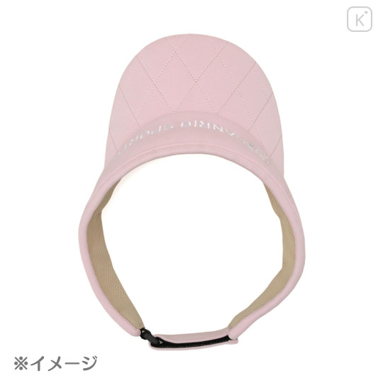 Japan Sanrio Quilted Sun Visor - Hello Kitty : Sanrio Sports White - 4