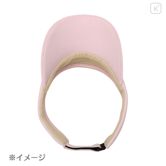 Japan Sanrio Quilted Sun Visor - Hello Kitty : Sanrio Sports White - 5