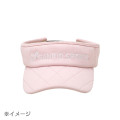 Japan Sanrio Quilted Sun Visor - Hello Kitty : Sanrio Sports Black - 2