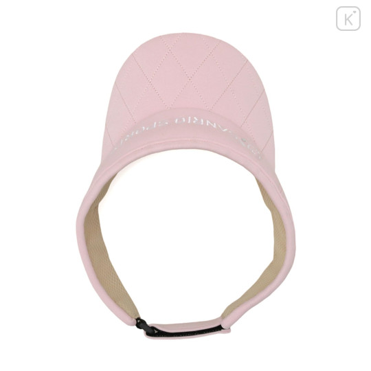 Japan Sanrio Quilted Sun Visor - Hello Kitty : Sanrio Sports Pink - 4