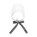 Japan Sanrio Sun Visor with Logo Ribbon - Hello Kitty : Sanrio Sports White - 3