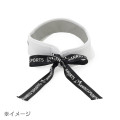 Japan Sanrio Sun Visor with Logo Ribbon - Hello Kitty : Sanrio Sports Black - 2