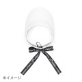 Japan Sanrio Sun Visor with Logo Ribbon - Hello Kitty : Sanrio Sports Black - 3