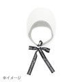 Japan Sanrio Sun Visor with Logo Ribbon - Hello Kitty : Sanrio Sports Black - 4