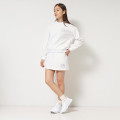 Japan Sanrio Double-Faced Knit Line Skirt (M) - Hello Kitty : Sanrio Sports White - 3