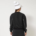 Japan Sanrio Double Knit Line Sweatshirt (M) - Hello Kitty : Sanrio Sports White - 2