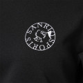 Japan Sanrio Double Knit Line Sweatshirt (M) - Hello Kitty : Sanrio Sports Black - 4