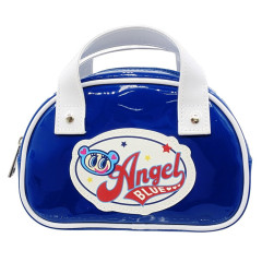 Japan Angel Blue Enamel Bag-Style Pen Pouch