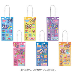 Japan Angel Blue Secret Tile Sticker Style Keychain - Blind Box
