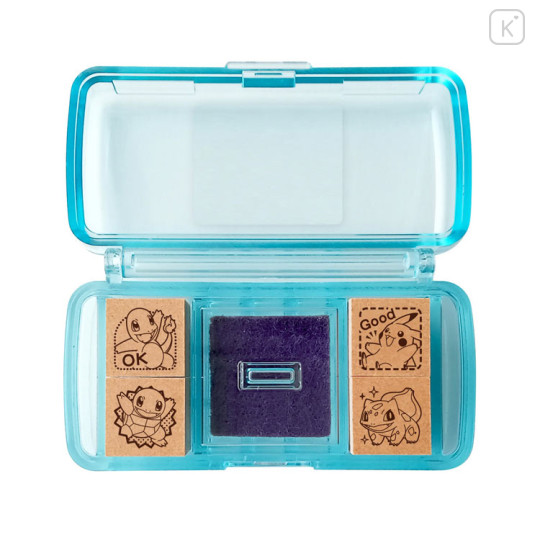 Japan Pokemon Mini Stamp Set - Adventure Begins - 2