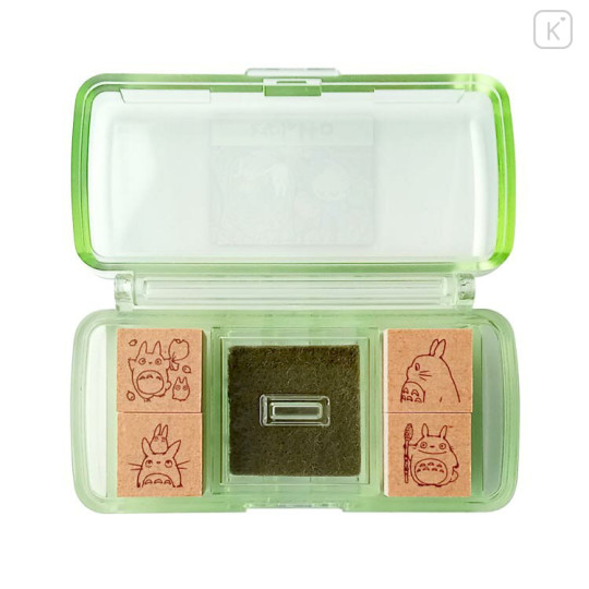 Japan Ghibli Mini Stamp Set - Medium Totoro - 2