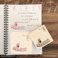 Japan Moomin Wooden Stamp - Hattifatteners & Little My - 2