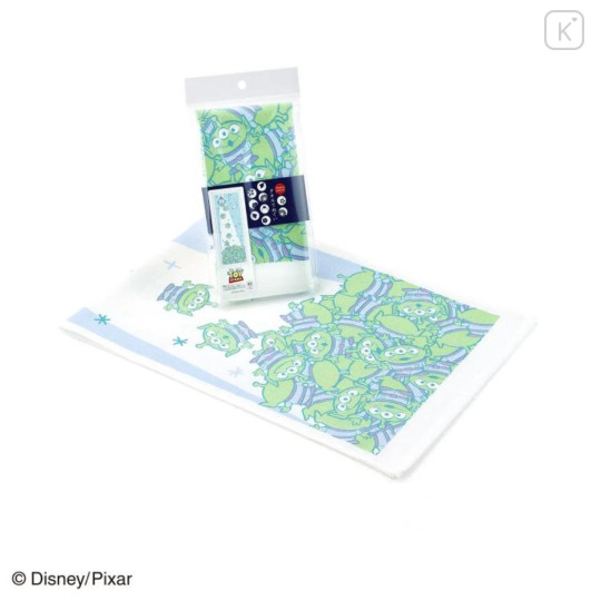 Japan Disney Japanese Tenugui Towel - Little Green Men : God - 2