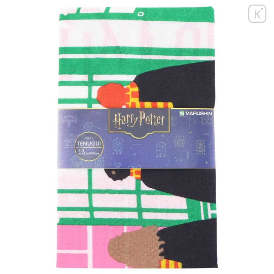 Japan Harry Potter Japanese Tenugui Towel - Snow Honeydukes - 3