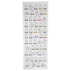 Japan Miffy Japanese Tenugui Towel - Miffy : Choju Giga