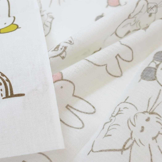Japan Miffy Japanese Tenugui Towel - Miffy : Choju Giga - 2