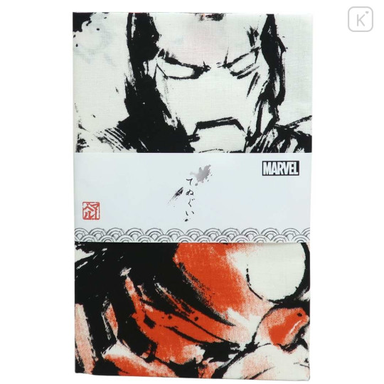 Japan Disney Japanese Tenugui Towel - Marvel : Iron Man Ink Painting Style - 3