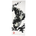 Japan Disney Japanese Tenugui Towel - Marvel : Hulk Ink Painting Style - 1