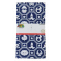 Japan Super Mario Japanese Tenugui Towel - Indigo - 4