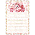 Japan Amenomori Fumika Letter Set - Strawberry Retro - 2