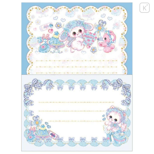 Japan Amenomori Fumika Letter Set - Angel Blue - 1