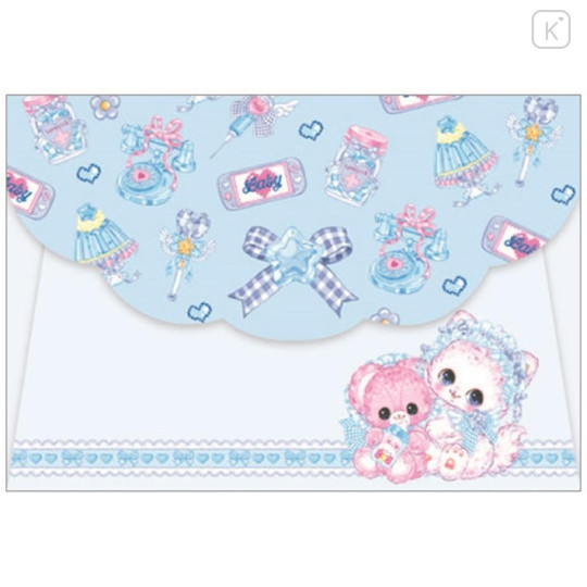 Japan Amenomori Fumika Letter Set - Angel Blue - 3