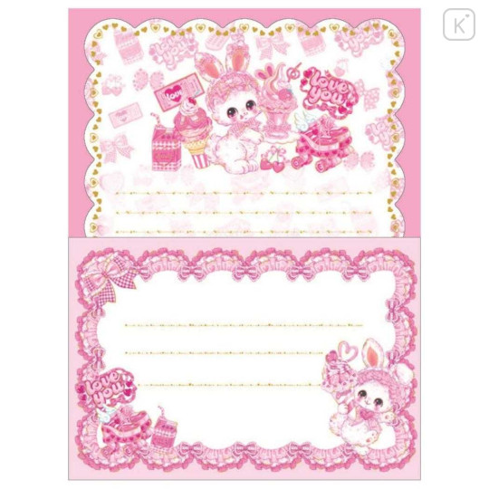 Japan Amenomori Fumika Letter Set - Idol Pink - 1